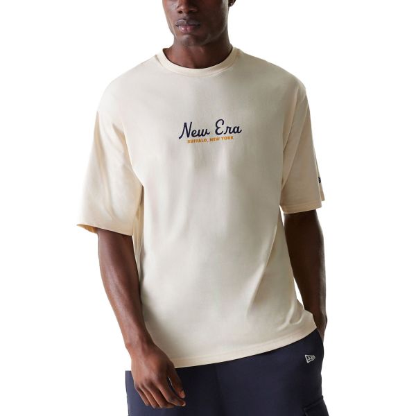 New Era Oversized Shirt - ANIMAL GRAPHIC beige