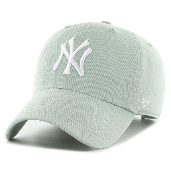 47 Brand Strapback Cap - CLEAN UP New York Yankees jade