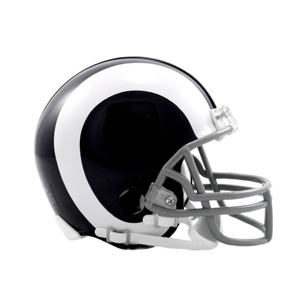 Riddell VSR4 Mini Football Helm - Los Angeles Rams 1965-1972