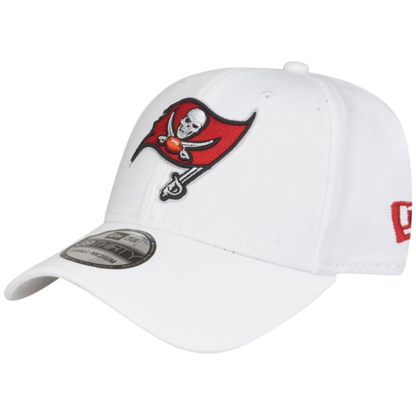 New Era 39Thirty Stretch Cap - Tampa Bay Buccaneers blanc