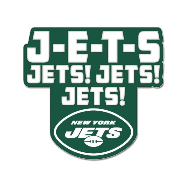 NFL Universal Jewelry Caps PIN New York Jets SLOGAN