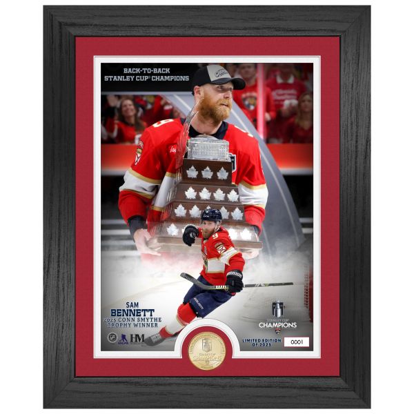 Sam Bennett NHL Stanley Cup Champions Conn Smythe Trophy