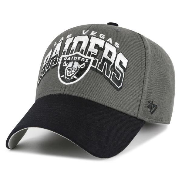 47 Brand Adjustable MVP Cap - SPLIT BLOCK Las Vegas Raiders