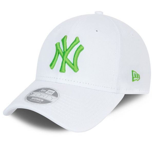 New Era 9Forty Femme Cap - New York Yankees blanc / lime