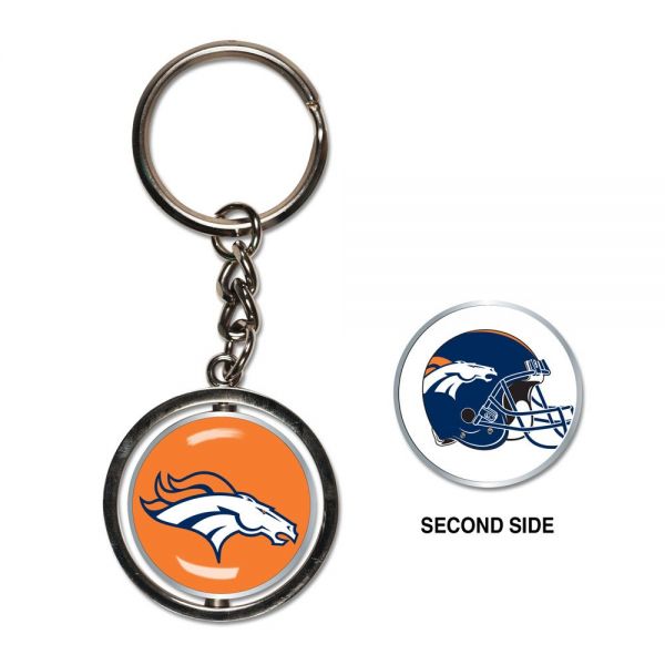 Wincraft SPINNER Key Ring Chain - NFL Denver Broncos