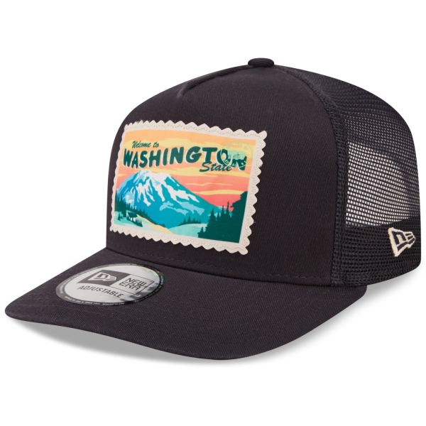 New Era A-Frame Trucker Cap - POSTCARD Washington