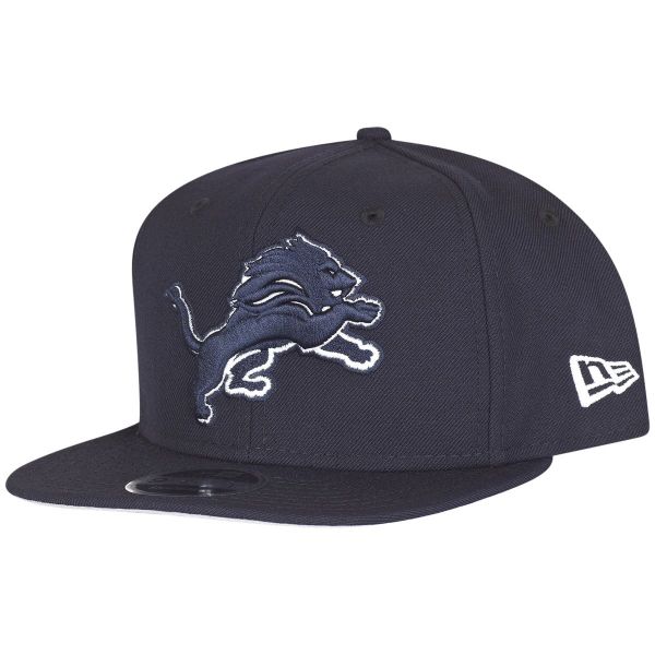 New Era Original-Fit Snapback Cap - Detroit Lions navy