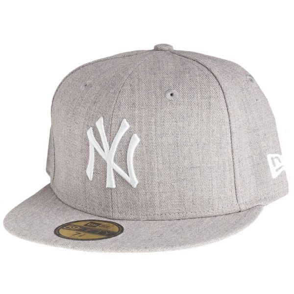 New Era 59Fifty Cap - HEATHER New York Yankees grau