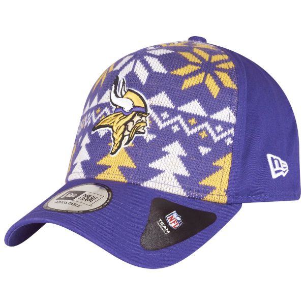 New Era Christmas Jumper Trucker Cap - NFL Minnesota Vikings