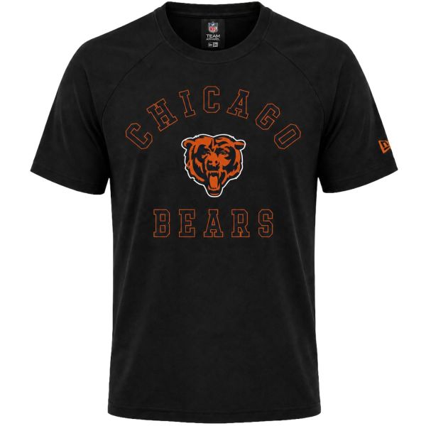 New Era Long Shirt - NFL Chicago Bears schwarz