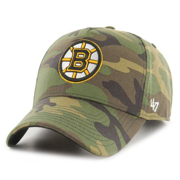 47 Brand Adjustable Cap - GROVE Boston Bruins wood camo