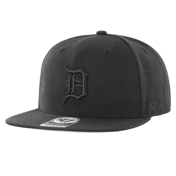 47 Brand Snapback Cap - NO SHOT Detroit Tigers black