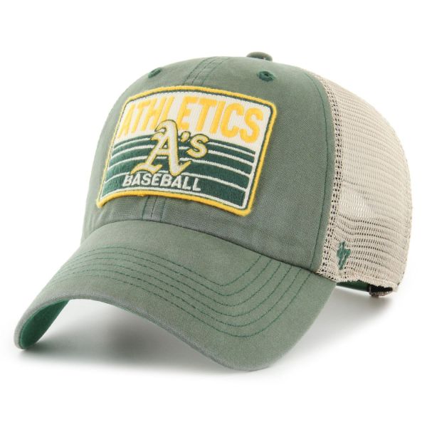 47 Brand Trucker Cap - FOUR STROKE Oakland Athletics green