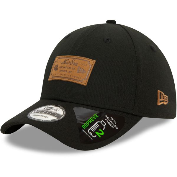 New Era 9Forty Adjustable Cap - HERITAGE BRAND PATCH schwarz