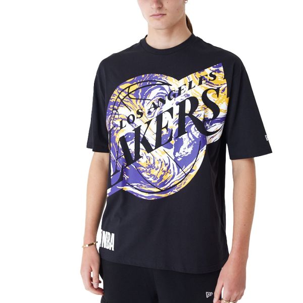 New Era NBA Oversized Shirt - INFILL Los Angeles Lakers