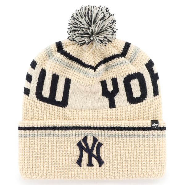 47 Brand Knit Wintermütze - QUATTRLE New York Yankees beige