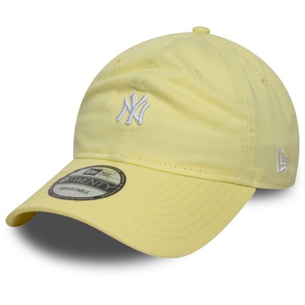 New Era 9Twenty Casual Cap MINI LOGO New York Yankees jaune