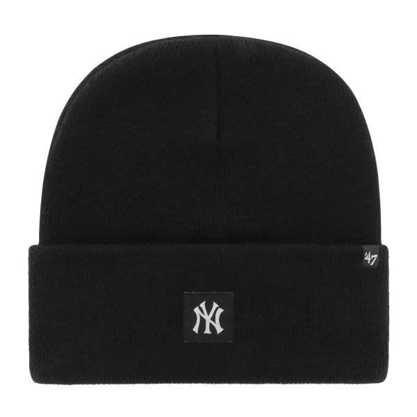 47 Brand Wintermütze - COMPACT New York Yankees schwarz
