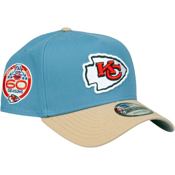 New Era 9Forty A-Frame Cap - Kansas City Chiefs vintage blue