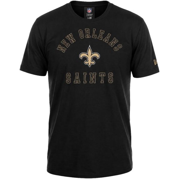 New Era Long Shirt - NFL New Orleans Saints schwarz