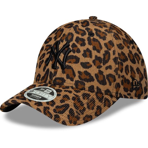 New Era 9Forty Women Cap - CORD LEOPARD New York Yankees
