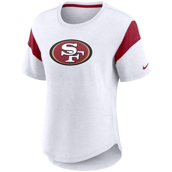 Nike Womens NFL Slub Fashion Top San Francisco 49ers