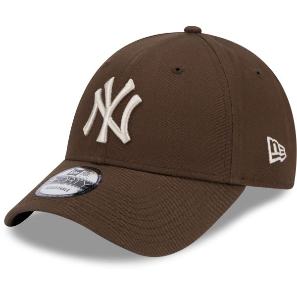 New Era 9Forty Strapback Cap - New York Yankees walnut braun