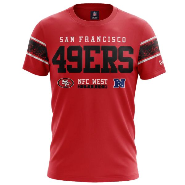 New Era College Shirt - NFL San Francisco 49ers rot