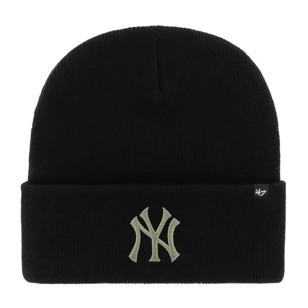 47 Brand Knit Beanie - HAYMAKER New York Yankees black