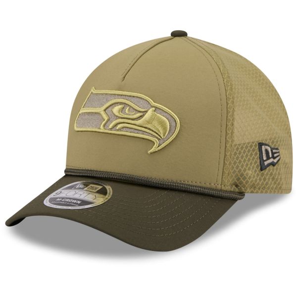 New Era 9Forty M-Crown Cap - SALUTE Seattle Seahawks