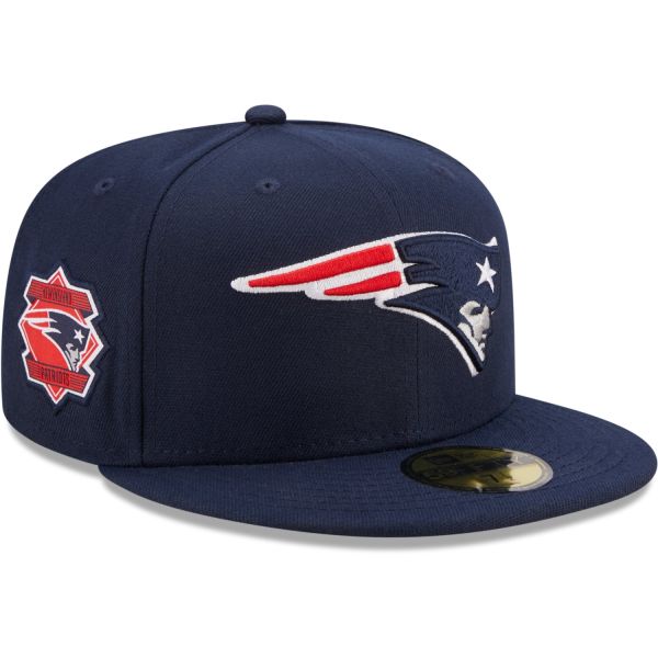 New Era 59Fifty Fitted Cap - SIDE PATCH New England Patriots