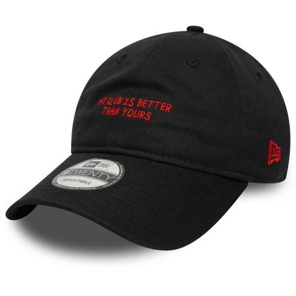 New Era 9Twenty Adjustable Cap - AC Mailand schwarz