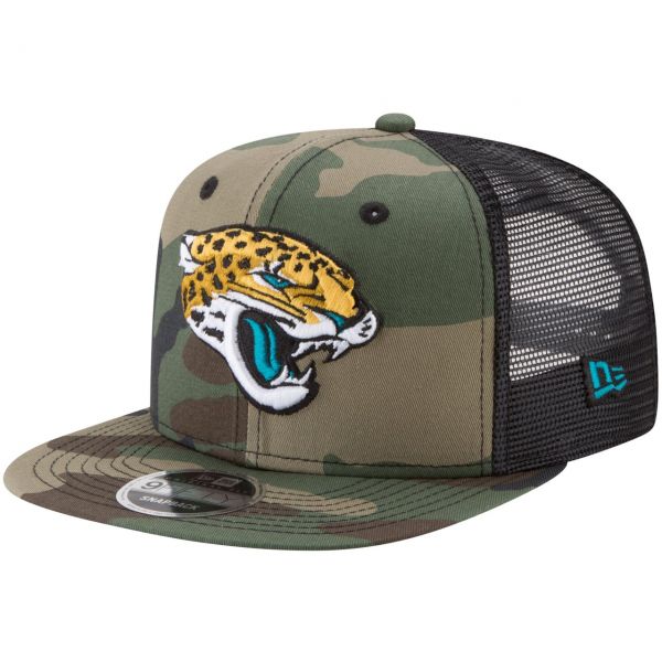 New Era 9Fifty Mesh Snapback Cap Jacksonville Jaguars wood