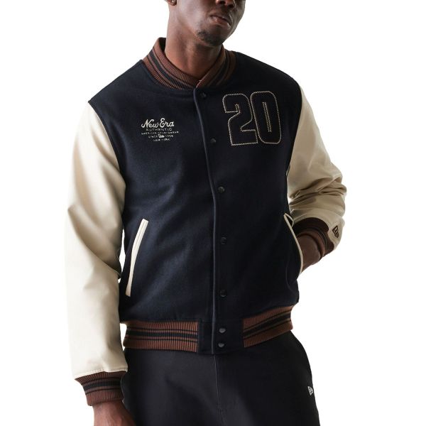 New Era Varsity College Jacke - BRAND PATCHES