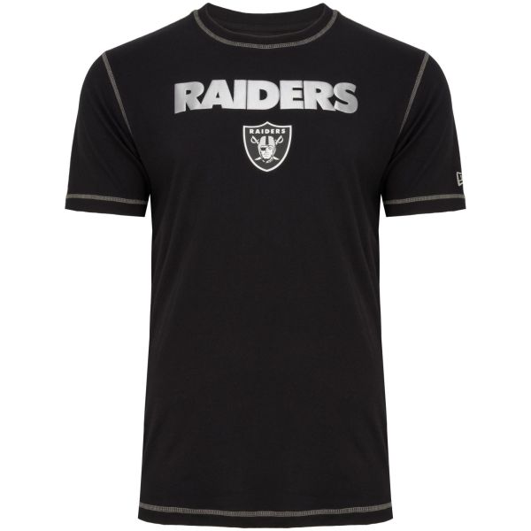 New Era Shirt - NFL SIDELINE Las Vegas Raiders noir