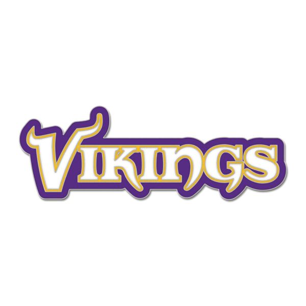 NFL Universal Jewelry Caps PIN Minnesota Vikings BOLD