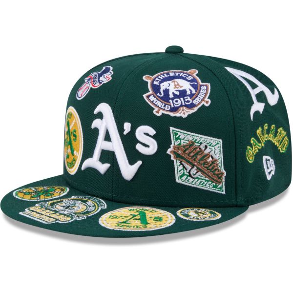 New Era 59Fifty Fitted Cap PATCHES Oakland Athletics