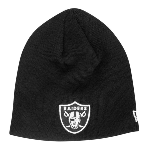 New Era Knit Bonnet d'hiver SKULL Beanie - Las Vegas Raiders