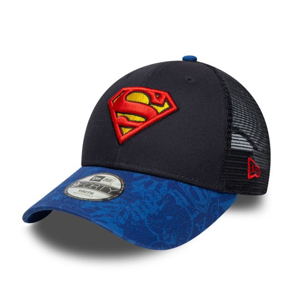 New Era Enfants 9Forty Trucker Mesh Cap - SUPERMAN