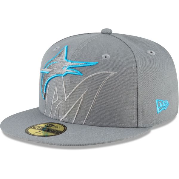 New Era 59Fifty Fitted Cap - STORM Miami Marlins