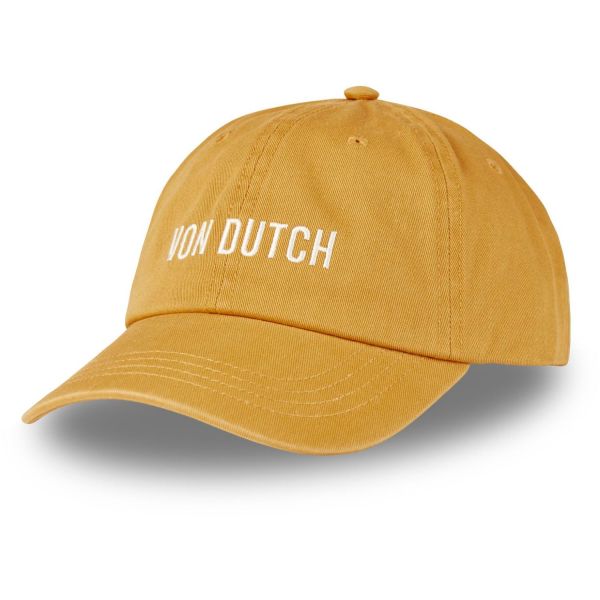 Von Dutch Strapback Cap - DAD CLEAD mustard