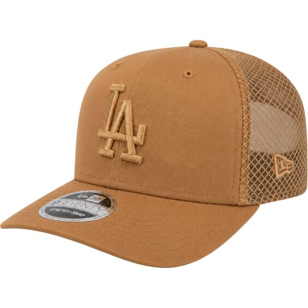 New Era 9Seventy Trucker Cap - Los Angeles Dodgers camel