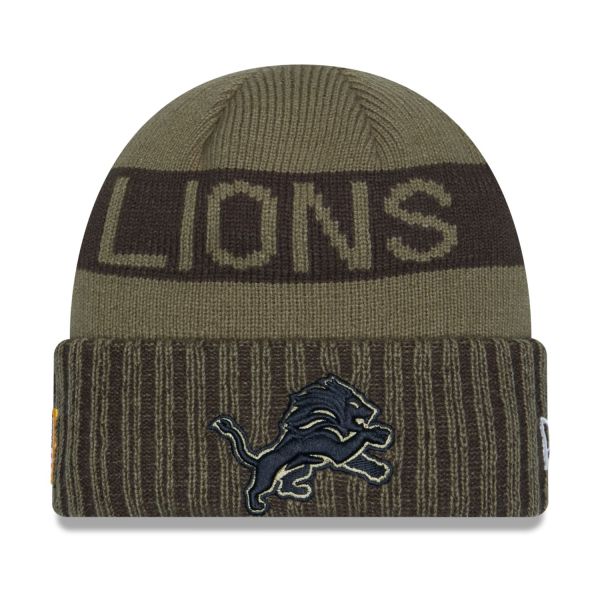 New Era Wintermütze - SALUTE TO SERVICE Detroit Lions