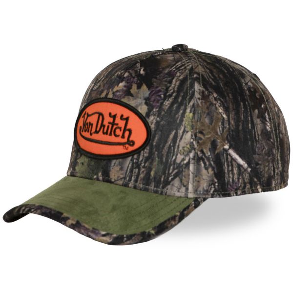 Von Dutch Trucker Snapback Cap - TREE CAMO oliv