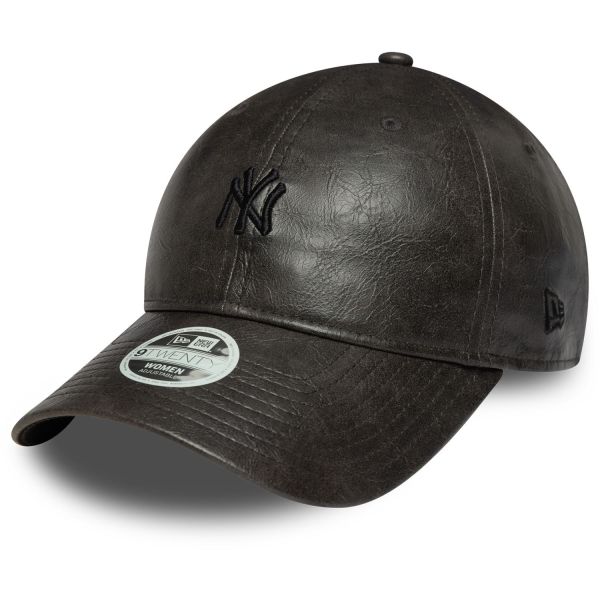 New Era 9Forty Femme Cap - SIMILICUIR NY Yankees noir