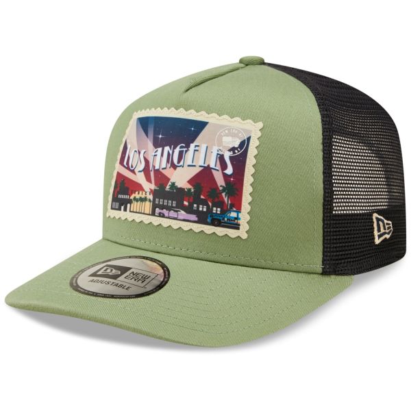 New Era A-Frame Trucker Cap - POSTCARD Los Angeles