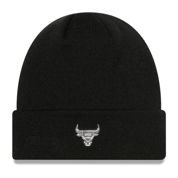 New Era NBA Beanie - METALLIC BADGE Chicago Bulls