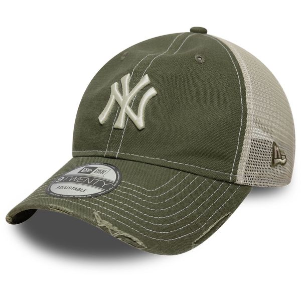 New Era 9Twenty Women Trucker Cap CANVAS New York Yankees