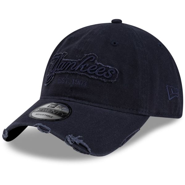 New Era 9Twenty Adjustable Cap - DISTRESSED New York Yankees