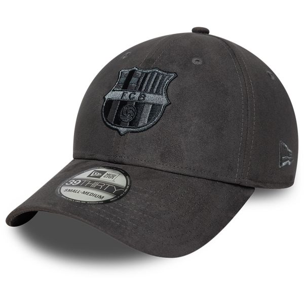 New Era 39Thirty Stretch Cap - FAUX SUEDE FC Barcelona